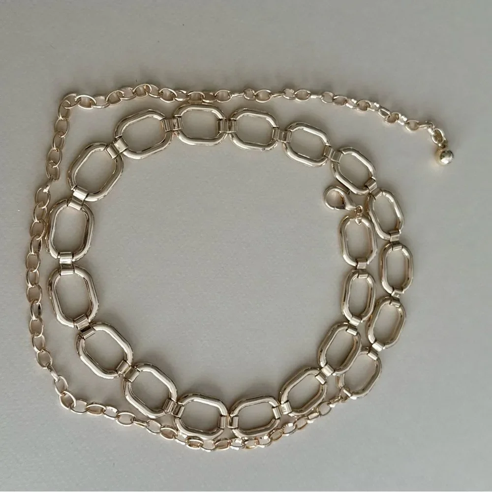 Stylish Gold Chain Belt M1522